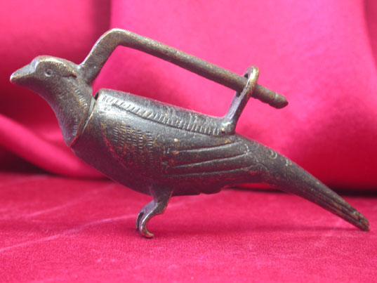 cec0010 Chinese Copper Brass Cabinet Lock Padlock Key Bird
