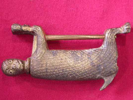 cec0011 Chinese Copper Brass Cabinet Lock Padlock Key Monster