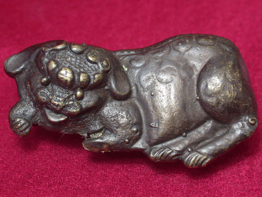 cec0015 Chinese Copper Brass Cabinet Lock Key Right Myth Lion