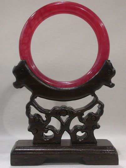 wd10 Wholesale Wood Stand of Bangle 3-1/2"x1-1/2"x3-1/2"