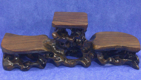 wd13 Wholesale Wood Stand of netsuke 6-1/2"x 2"x 2-1/4"